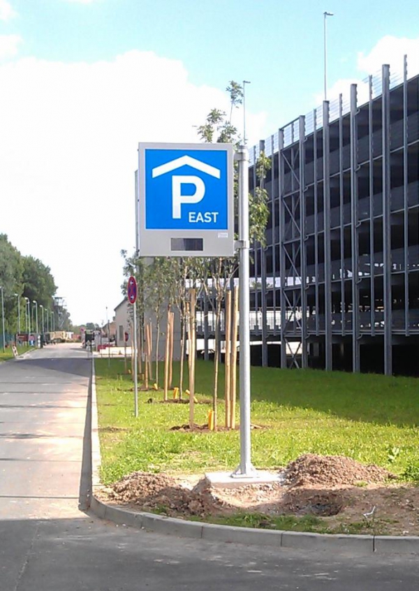 Parkhauszählanlage Wiesbaden - Preiser Technik