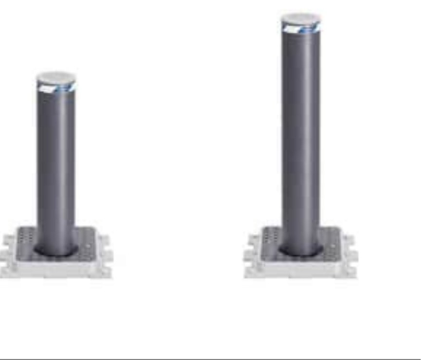 Automatische Poller Security Line von Hörmann - Standard Verkehrspoller
