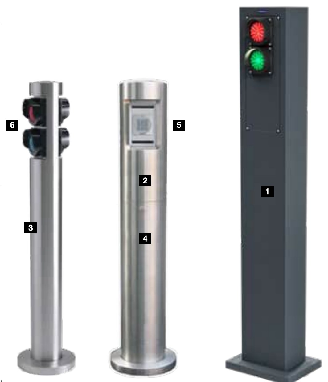 Standsäulen für Poller