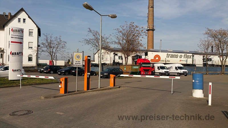 Neue Magnetic Access Schranken für Logistikunternehmen - Preiser Technik