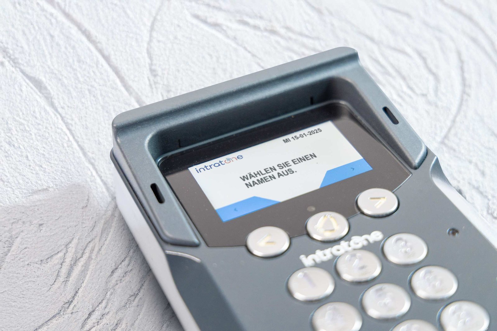 Intratone Only-One, Bedienelemente und Display